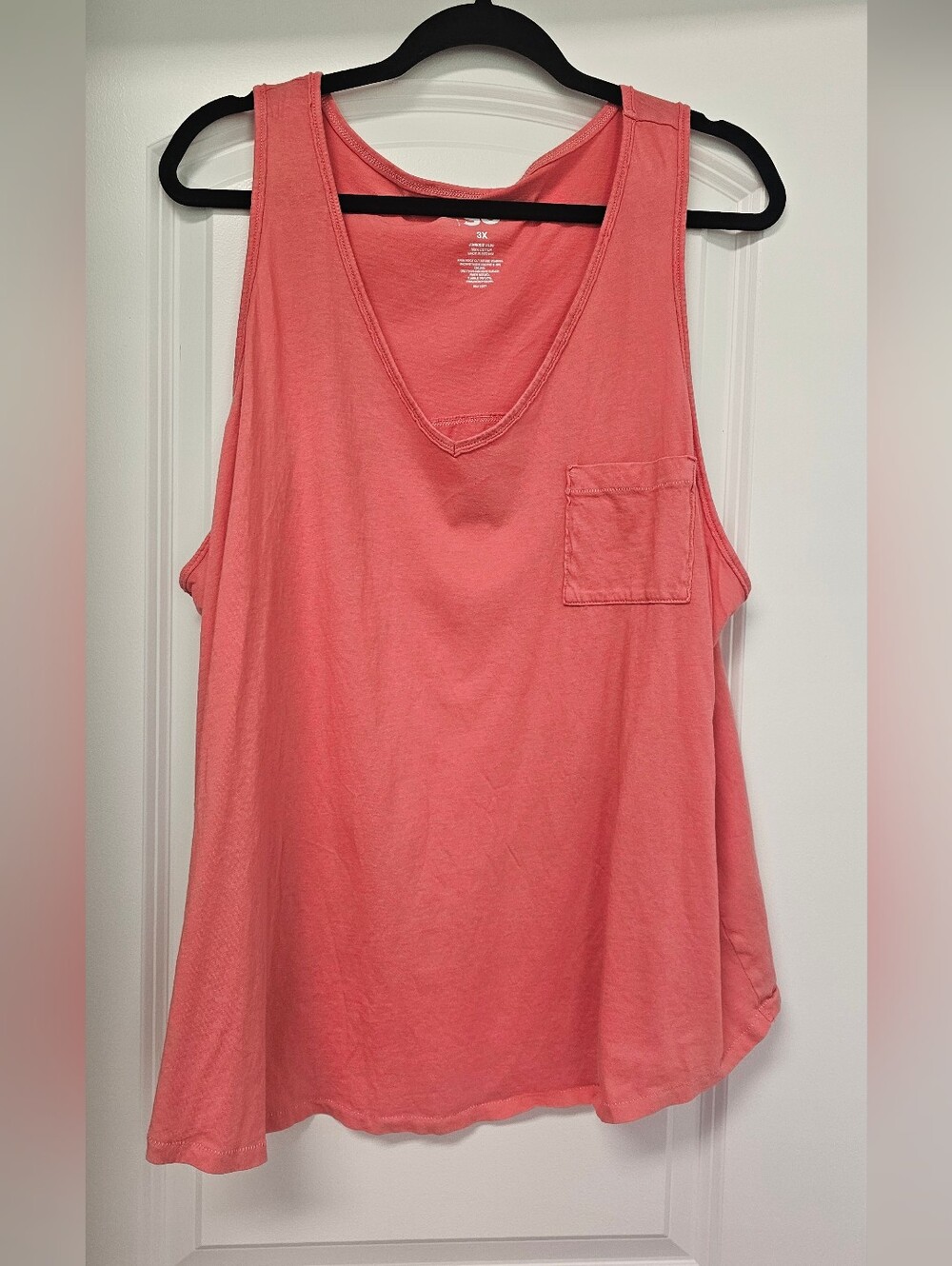 SO Women's Vibrant Coral Tank Top